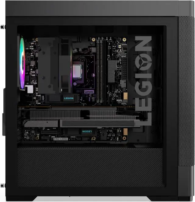 Alt view image 8 of 14 - Lenovo Gaming Desktop Legion T5 26AMR5 90RB002QUS AMD Ryzen 5 5600G 16GB DDR4 512GB PCIe SSD GeForce RTX 3060 Windows 11 Home 64-bit