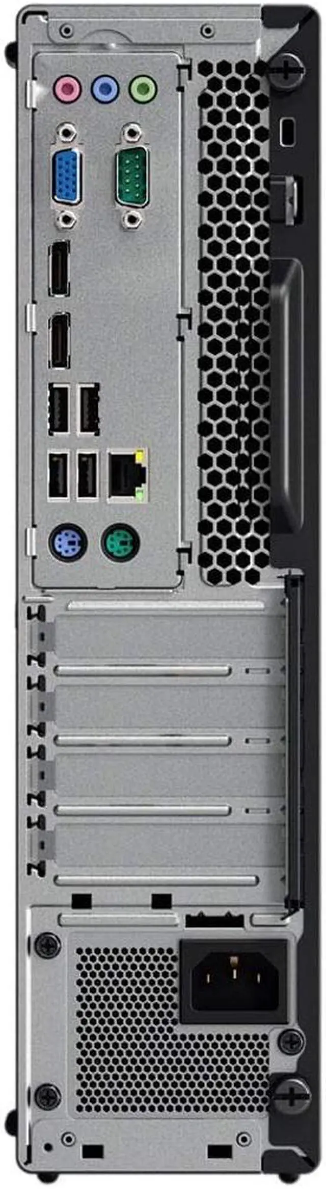 Alt view image 3 of 3 - Lenovo Desktop Computer ThinkCentre M710-SFF Intel Core i5-7400 8 GB 256GB SSD Intel HD Graphics 630 Windows 10 Pro 64-bit