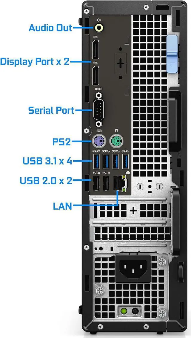 Alt view image 3 of 3 - DELL Precision 3431 Desktop PC Intel Core i7-9700 (3.00GHz) 16GB DDR4 512GB SSD Windows 11 Pro