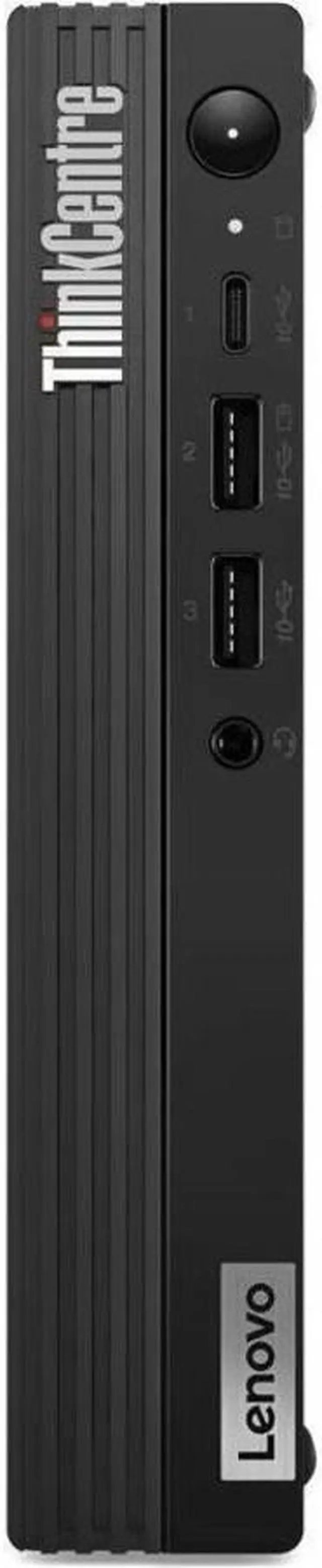 Alt view image 2 of 6 - Lenovo ThinkCentre M80q Gen 4 12E90003US Desktop Computer - Intel Core i7 13th Gen i7-13700T Hexadeca-core (16 Core) 1.40 GHz - 16 GB RAM DDR5 SDRAM - 512 GB M.2 PCI Express NVMe 4.0 x4 SSD - Tiny - Black