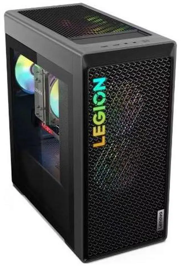 Main image of Lenovo Legion 26 Liter Gaming Desktop– AMD Ryzen 5 7600- GeForce RTX 4060-16GB DDR5-1TB SSD – 90UX0011FZ