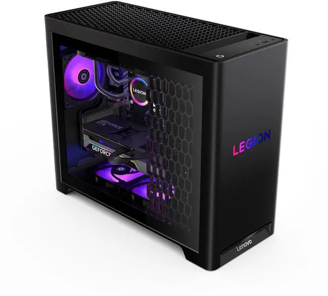 Alt view image 4 of 12 - Lenovo Legion Tower 5i 30IAS10 Gaming Desktop PC, NVIDIA GeForce RTX 5070, Intel Core Ultra 7 265F, 32GB DDR5 5600, 1TB NVMe SSD, 850W, Windows 11 Home