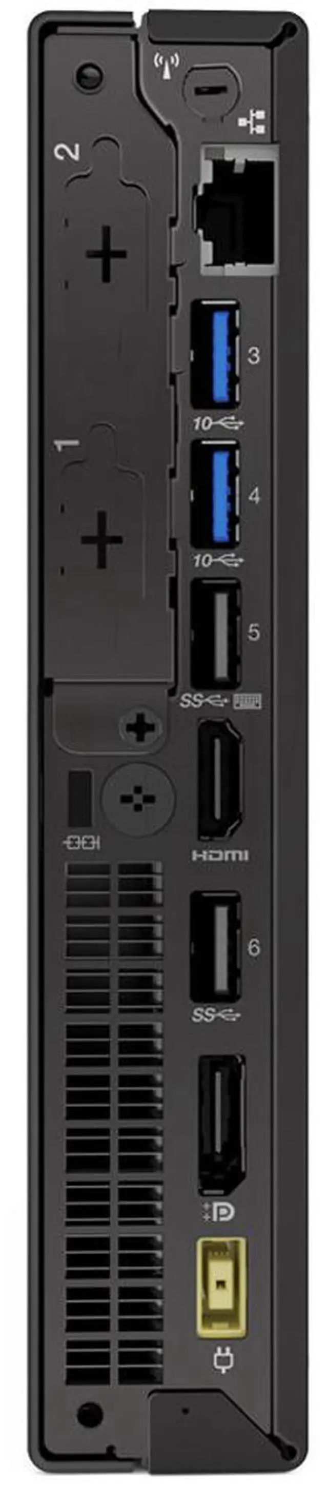 Main image of Lenovo ThinkCentre M720q Tiny Desktop Intel Core i5-9500T 2.2GHz 16GB Memory 512GB NVMe Internal WiFi Windows 11 Pro 64-bit