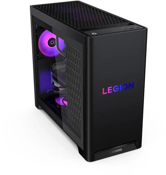 Main image of Lenovo Legion Tower 5i Gaming PC, Intel Core Ultra 7 265F, NVIDIA GeForce RTX 5060 Ti, 32GB DDR5, 1TB SSD, Windows 11 Home (90YA009CCF)