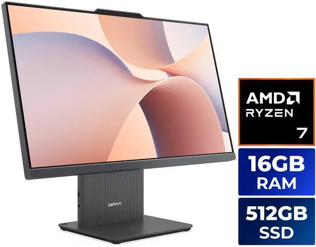 Main image of Lenovo Gaming PC IdeaCentre AIO F0JC001ACF AMD Ryzen 7 250 16GB DDR5 512GB PCIe SSD AMD Radeon 780M Windows 11 Home