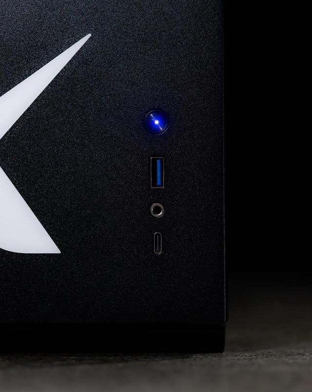 Alt view image 5 of 7 - Xidax X-2 Series Intel Core i5 14400F (up to 4.7GHz), Intel Arc B580 12GB, 1TB NVMe M.2 SSD, 16GB RAM, Fan Cooling, Window 11 Home Xen Black Gaming Desktop - Assembled & Serviced in Utah
