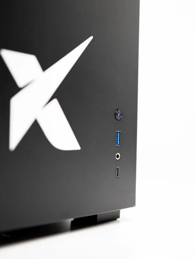 Alt view image 6 of 7 - Xidax X-6 Series Intel Core i7 14700KF (up to 5.6GHz) , AMD Radeon RX 9070XT 16GB, 2TB NVMe M.2 SSD, 32GB (2x16GB) RAM, Liquid cooling, Genuine Window 11 Home Xen Screen Black Gaming Desktop - Assembled & Serviced in Utah