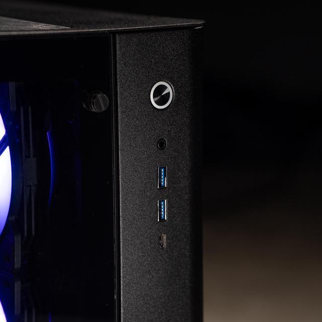 Alt view image 3 of 7 - Xidax X-6 Series Intel Core i9 14900KF (up to 6.0GHz) , NVIDIA GeForce RTX 5090 32GB, 2TB NVMe M.2 SSD, 64GB (2x32GB) RAM, Liquid cooling, Genuine Window 11 Home Onami Black Gaming Desktop - Assembled & Serviced in Utah