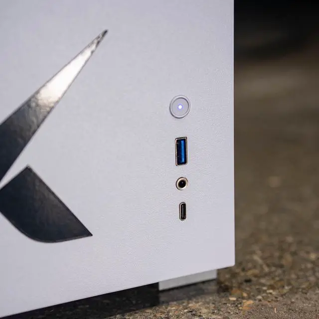 Alt view image 8 of 8 - Xidax X-6 Series AMD Ryzen 5 7600 3.8GHz (up to 5.1GHz) , NVIDIA GeForce RTX 5070 12GB, 2TB NVMe M.2 SSD, 32GB (2x16GB) RAM, Window 11 Home XEN White Gaming Desktop - Assembled & Serviced in Utah