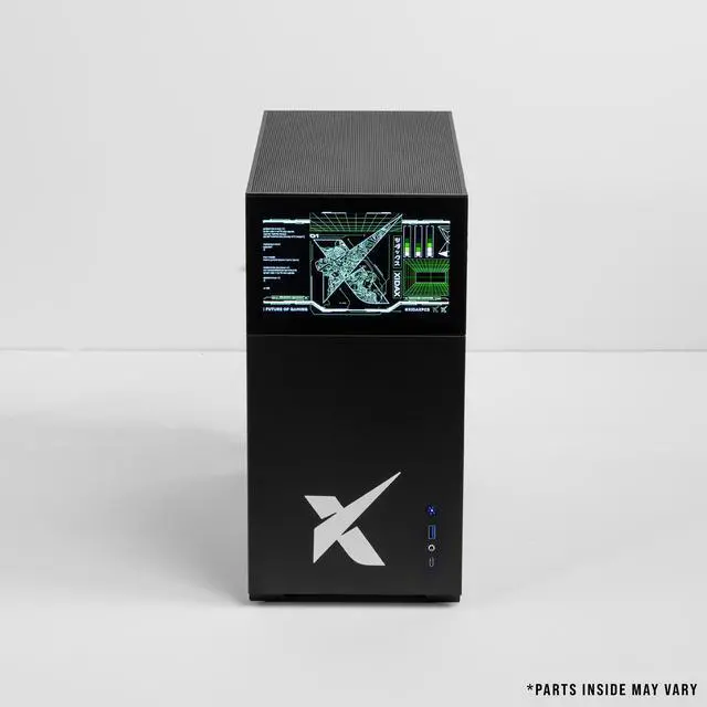 Alt view image 6 of 7 - Xidax X-6 Series AMD Ryzen 5 7600 3.8GHz (up to 5.1GHz) , NVIDIA GeForce RTX 5060Ti 8G, 2TB NVMe M.2 SSD, 32GB (2x16GB) RAM, Window 11 Home Xen Black LCD Gaming Desktop - Assembled & Serviced in Utah
