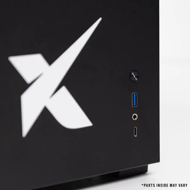 Alt view image 7 of 7 - Xidax X-6 Series AMD Ryzen 5 7600 3.8GHz (up to 5.1GHz) , AMD Radeon RX 9060XT 8GB, 2TB NVMe M.2 SSD, 32GB (2x16GB) RAM, Genuine Window 11 Home Xen Black Gaming Desktop - Assembled & Serviced in Utah