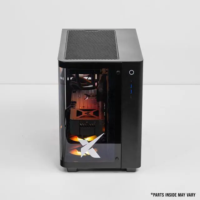 Alt view image 5 of 7 - Xidax X-6 Series AMD Ryzen 7 7800X3D (4.2Ghz, up to 5.0Ghz),  AMD Radeon RX 9060XT 8GB, 2TB NVMe M.2 SSD, 32GB (2x16GB) RAM, Window 11 Home Onami Black Gaming Desktop - Assembled & Serviced in Utah