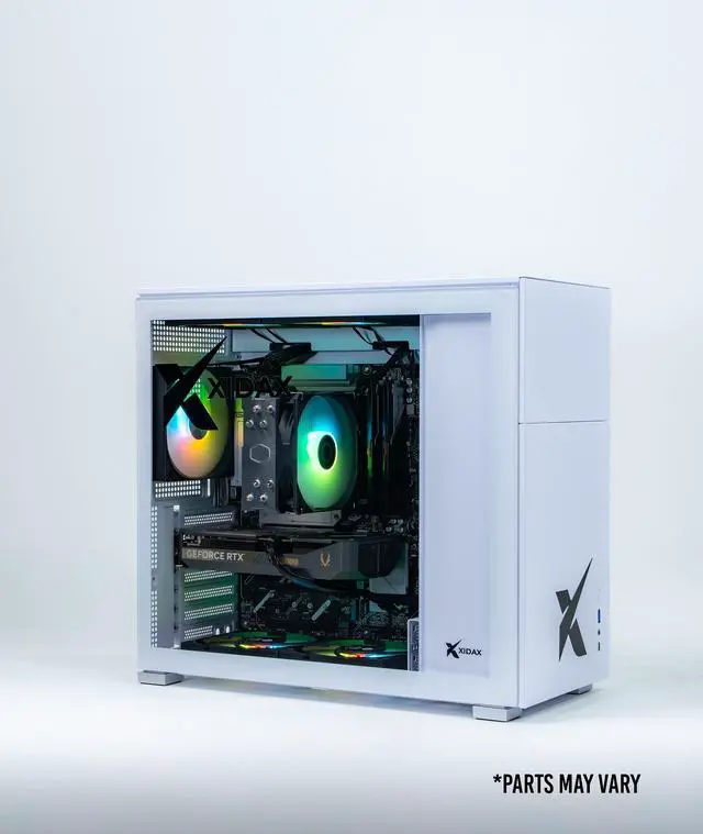Alt view image 2 of 7 - Xidax X-2 Series Intel Core i5 14400F 2.7GHz (Max: 4.7GHz), NVIDIA GeForce RTX 5060 8GB, 1TB NVMe M.2 SSD, 16GB (2x8GB) RAM, Window 11 Home Xen White Gaming Desktop - Assembled & Serviced in U.S