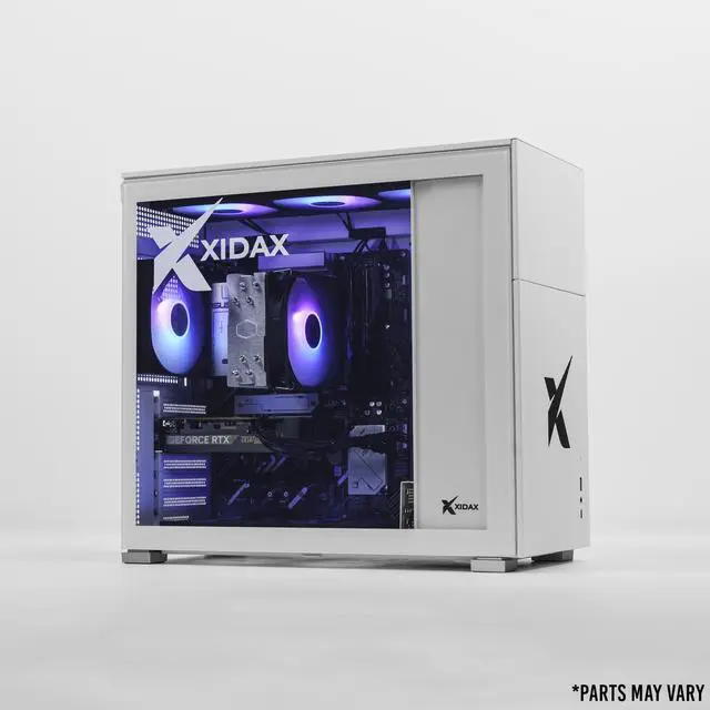 Alt view image 2 of 6 - Xidax X-6 Series AMD Ryzen 7 7800X3D 4.2Mhz (Max: 5.0Mhz), NVIDIA GeForce RTX 5050 8GB, 2TB NVMe M.2 SSD, 16GB (2x8GB) RAM, Window 11 Home Xen White Gaming Desktop - Assembled & Serviced in U.S