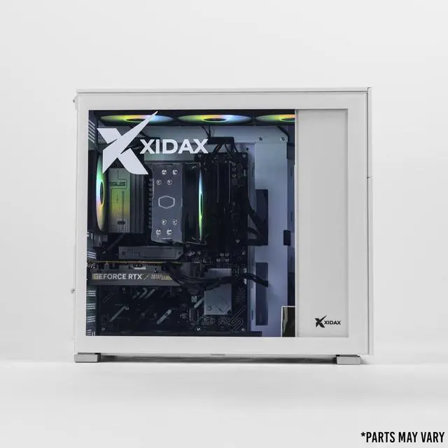 Alt view image 3 of 6 - Xidax X-6 Series AMD Ryzen 7 7800X3D 4.2Mhz (Max: 5.0Mhz), NVIDIA GeForce RTX 5050 8GB, 2TB NVMe M.2 SSD, 16GB (2x8GB) RAM, Window 11 Home Xen White Gaming Desktop - Assembled & Serviced in U.S