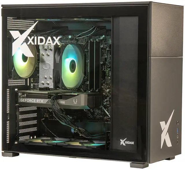 Main image of Xidax Gaming Desktop PC X-6 Series X-6 RTX 5060Ti 16GB + i7 14700F Xen Black Intel Core i7-14700F 32GB DDR5 2TB NVMe SSD GeForce RTX 5060 Ti Windows 11 Home