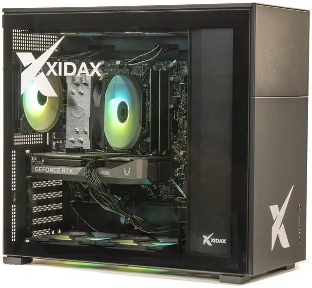 Alt view image 5 of 6 - Xidax Gaming Desktop PC X-6 Series X-6 RTX 5060Ti 16GB + i7 14700F Xen Black Intel Core i7-14700F 32GB DDR5 2TB NVMe SSD GeForce RTX 5060 Ti Windows 11 Home