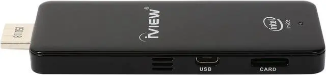 Alt view image 5 of 9 - iView Mini PC Cyber PC Compute Stick Intel Atom Z3735F 2GB DDR3 Windows 10 Home
