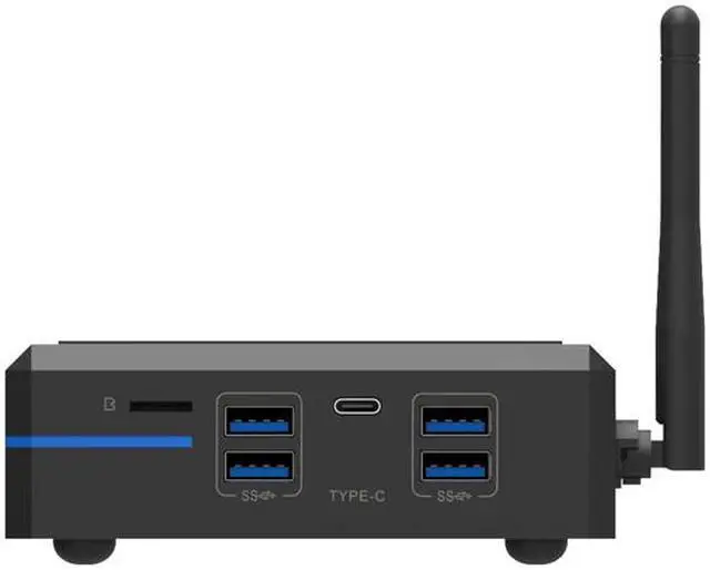 Alt view image 4 of 4 - Azulle Mini PC with POE Module Byte4 Pro BG33PN J4125 (2.00GHz) 4 GB 64 GB Flash SSD Intel UHD Graphics 600 Windows 10 Pro