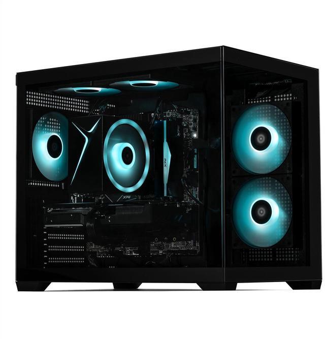 Alt view image 3 of 7 - STORMCRAFT Gaming PC SIRIUS Intel Core i5-14400F NVIDIA GeForce RTX 5060  – AI Powered 16GB DDR5 6000MHz RGB 1TB NVMe SSD 650W PSU Windows 11 Home - SI1440FBB-560N1