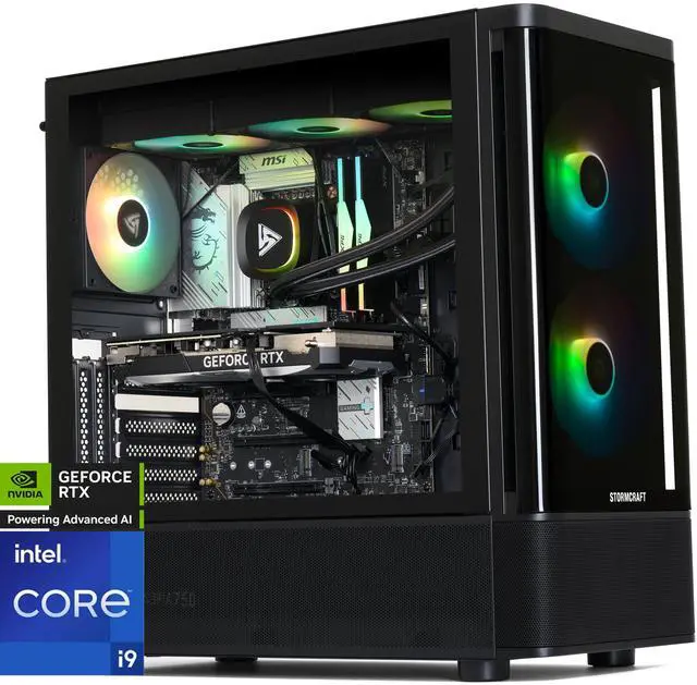 STORMCRAFT Gaming PC SKYHAWK PRO Intel Core i9-14900KF