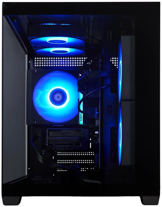 Alt view image 6 of 6 - STORMCRAFT Gaming PC SIRIUS AMD Ryzen 5 8400F AMD Radeon RX 9060 XT 16GB - AI Powered 32GB (16Gx2) DDR5 RGB 6000MHz 1TB NVMe SSD 650W PSU Windows 11 Home - SI8400FCB-96BN1