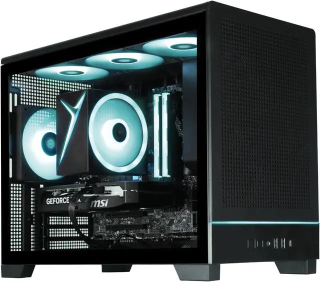 Alt view image 4 of 7 - STORMCRAFT Gaming PC VIPER Intel Core i7 14700F NVIDIA GeForce RTX 5070 - AI Powered 32GB DDR5 6000MHz RGB 2TB NVMe SSD 850W PSU Windows 11 Home