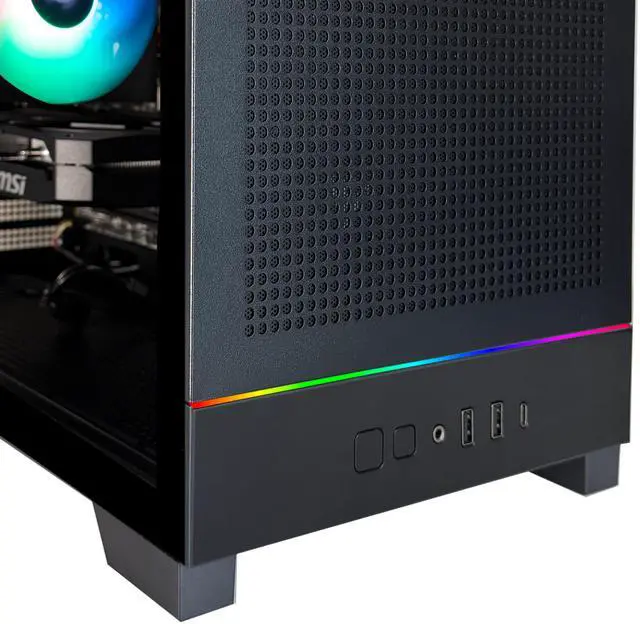 Alt view image 5 of 7 - STORMCRAFT Gaming PC VIPER Intel Core i7 14700F NVIDIA GeForce RTX 5070 - AI Powered 32GB DDR5 6000MHz RGB 2TB NVMe SSD 850W PSU Windows 11 Home