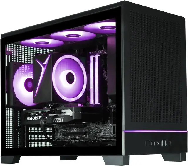 Alt view image 6 of 7 - STORMCRAFT Gaming PC VIPER Intel Core i7 14700F NVIDIA GeForce RTX 5070 - AI Powered 32GB DDR5 6000MHz RGB 2TB NVMe SSD 850W PSU Windows 11 Home