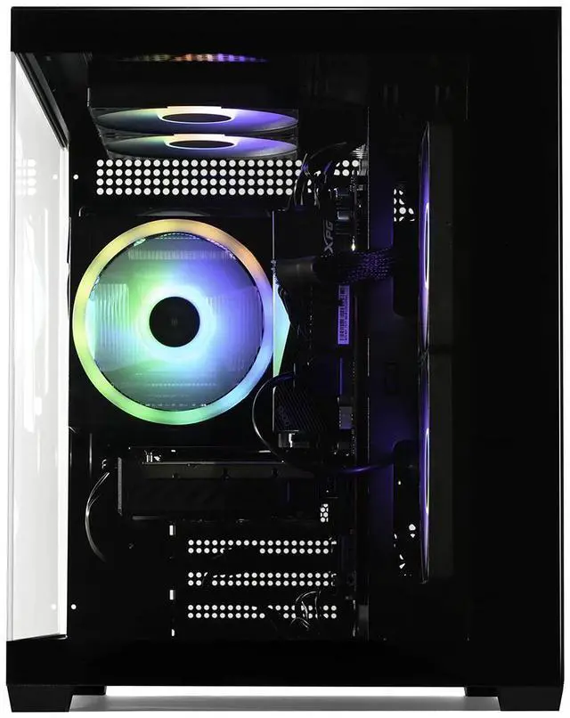 Alt view image 6 of 7 - STORMCRAFT Gaming PC SIRIUS Intel Core i5-14400F NVIDIA GeForce RTX 5060 AI Powered 16GB 3200MHz RGB 1TB NVMe SSD 650W PSU Windows 11 Home - SI1440FBB-560N2