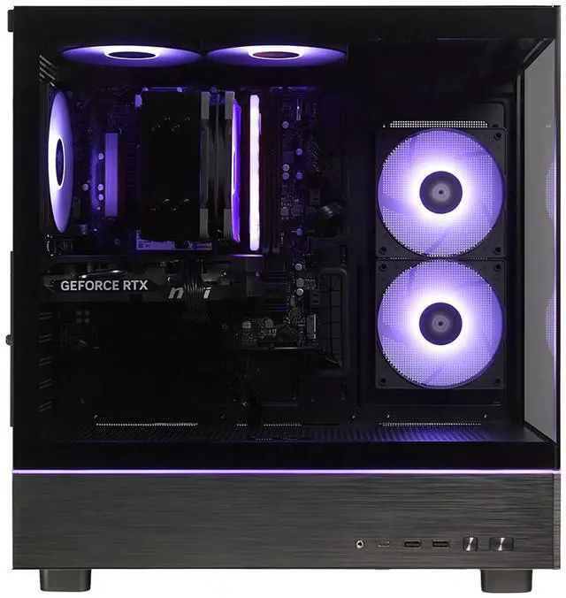 Alt view image 2 of 7 - STORMCRAFT Gaming PC Altair INTEL Core i5-14400F NVIDIA GeForce RTX 5060 Ti- 8GB 1TB SSD 16GB DDR4 3200MHz RGB Windows 11 Home -AL1440FBB-56TN1