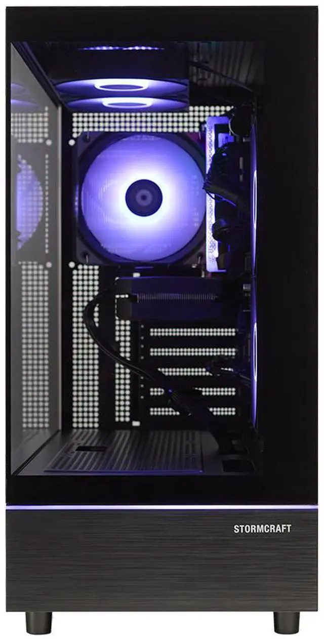 Alt view image 6 of 7 - STORMCRAFT Gaming PC Altair INTEL Core i5-14400F NVIDIA GeForce RTX 5060 Ti- 8GB 1TB SSD 16GB DDR4 3200MHz RGB Windows 11 Home -AL1440FBB-56TN1