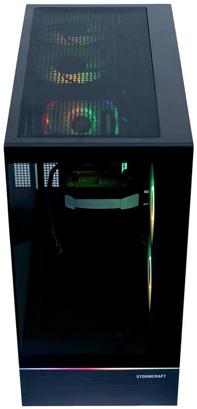 Alt view image 7 of 7 - STORMCRAFT Gaming PC Altair INTEL Core i5-14400F NVIDIA GeForce RTX 5060 Ti- 8GB 1TB SSD 16GB DDR4 3200MHz RGB Windows 11 Home -AL1440FBB-56TN1