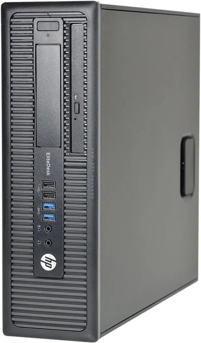 Main image of HP Desktop Computer 800 G1-SFF Intel Core i5-4570 16GB DDR3 480GB SSD Intel HD Graphics 4600 Windows 10 Pro