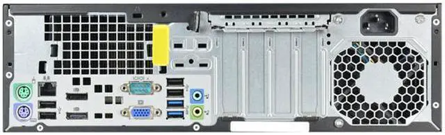 Alt view image 3 of 3 - HP Desktop Computer 600 G1-SFF Intel Core i5-4570 8GB DDR3 2TB HDD Intel HD Graphics 4600 Windows 10 Pro 64-bit