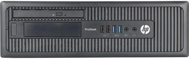 Main image of HP Desktop Computer 600 G1-SFF Intel Core i5-4570 8GB DDR3 2TB HDD Intel HD Graphics 4600 Windows 10 Pro 64-bit