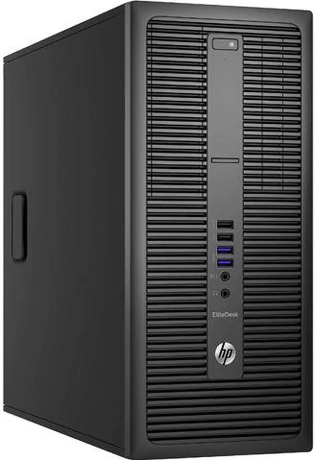 Main image of HP Desktop Computer 800 G2-T Intel Core i5 6th Gen 6500 (3.20GHz) 16 GB 256 GB SSD No ODD Intel HD Graphics 530 Windows 10 Pro 64-bit