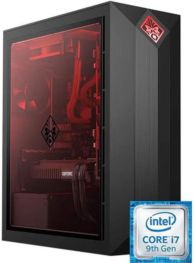 Main image of HP Gaming Desktop OMEN Obelisk 875-1010 Intel Core i7-9700K 16GB DDR4 512GB SSD GeForce RTX 2080 Windows 10 Home 64-bit