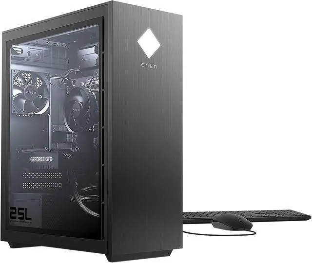 Main image of HP OMEN 25L - Intel Core i5-10400F - 8 GB DDR4 - 512 GB PCIe SSD - GeForce GTX 1660 SUPER - Windows 10 Home - Gaming Desktop (GT12-0020)