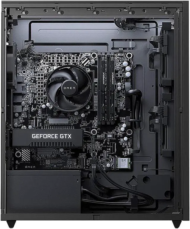Alt view image 5 of 6 - HP OMEN 25L - Intel Core i5-10400F - 8 GB DDR4 - 512 GB PCIe SSD - GeForce GTX 1660 SUPER - Windows 10 Home - Gaming Desktop (GT12-0020)