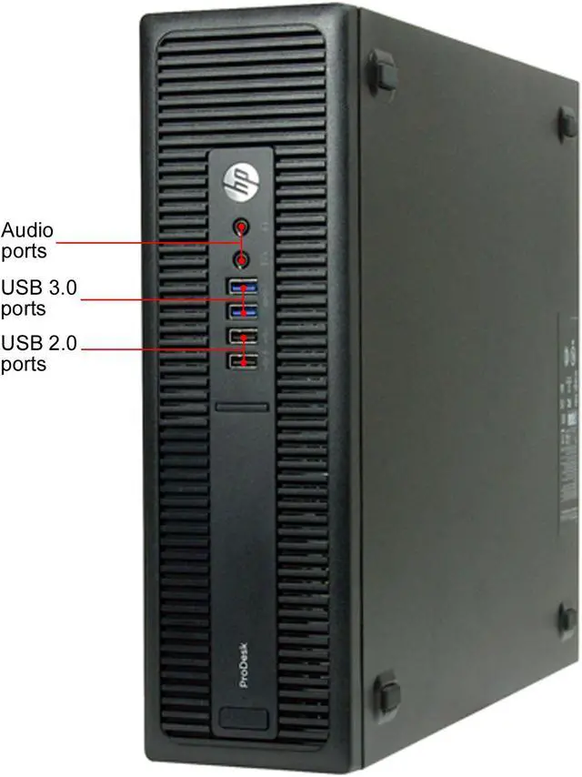 Alt view image 2 of 4 - HP Desktop Computer 600 G2-SFF Intel Core i5-6500 8GB DDR3 2TB HDD Intel HD Graphics 530 Windows 10 Pro 64-bit