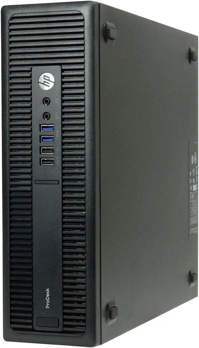 Main image of HP Desktop Computer 600 G2-SFF Intel Core i5-6500 8GB DDR3 2TB HDD Intel HD Graphics 530 Windows 10 Pro 64-bit