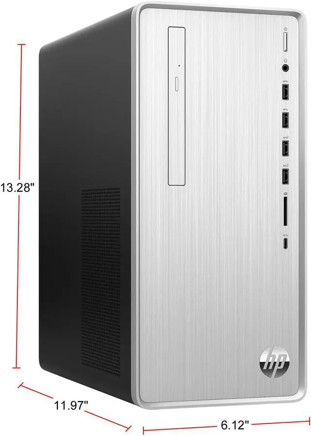 Alt view image 2 of 6 - HP Pavilion TP01-1050 - Intel Core i5-10400 - 8 GB DDR4 - 512 GB SSD - Windows 10 Home - Desktop PC