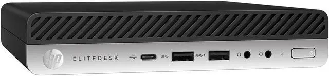 Main image of HP Desktop Computer 800 G3-MINI Intel Core i7-6700T 16GB DDR4 256GB SSD Intel HD Graphics 530 Windows 10 Pro 64-bit