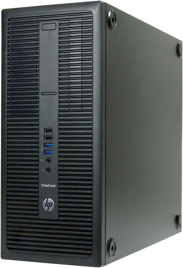 Main image of HP Desktop Computer EliteDesk 800 G2 Intel Core i7-6700 16 GB 256GB SSD Intel HD Graphics 530 Windows 10 Pro 64-bit
