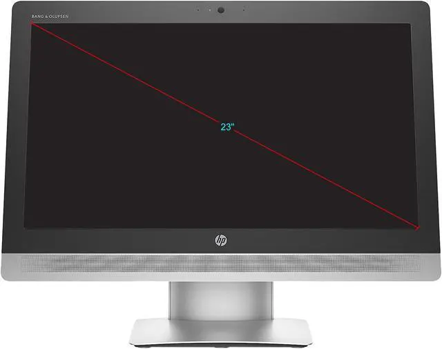 Alt view image 2 of 4 - HP EliteOne 800 G2 23-in Touch AiO L3N93AV 23.0-in A1 PC - Intel Core i5 6500 6th Gen 3.20 GHz 8GB 256GB SSD DVD-RW Windows 10 Pro 64-bit
