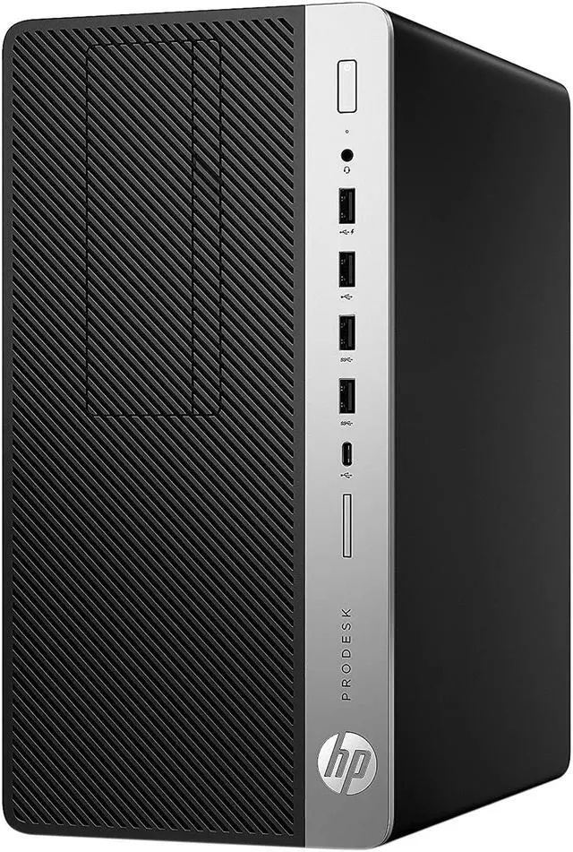 Alt view image 3 of 4 - HP Desktop Computer 600 G3-T Intel Core i5-7500 16GB 256 GB M.2-NVMe SSD Intel HD Graphics 630 Windows 10 Pro