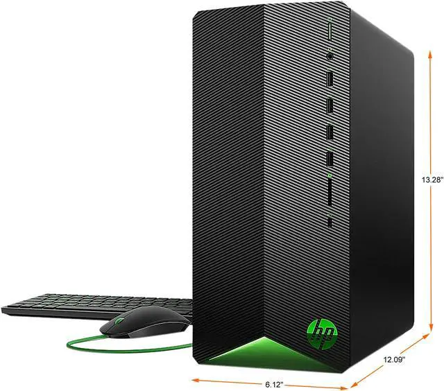 Alt view image 2 of 2 - HP Gaming Desktop Pavilion TG01-0109 Intel Core i5 9th Gen 9400 (2.90 GHz) 16 GB DDR4 1 TB HDD 256 GB PCIe SSD NVIDIA GeForce GTX 1650 Windows 10 Home 64-bit