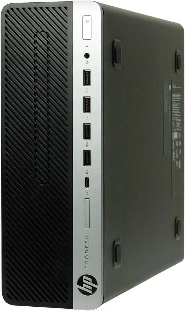 Main image of HP Desktop Computer 600 G3-SFF Intel Core i7 6th Gen 6700 (3.40GHz) 16GB DDR4 512 GB SSD DVD-ROM Intel HD Graphics 530 Windows 10 Pro 64-bit