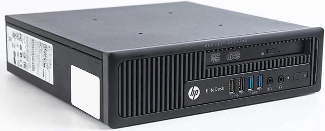 Refurbished: HP Grade A Desktop Computer EliteDesk 800 G1 Intel